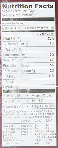 Miniatura 7 de Madi K's Almendras ahumadas de nogal, bolsas de 2 onzas (paquete de 36)