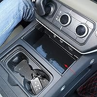 Vista 2 de Caja de almacenamiento para consola central CHEYA ABS para Land Rover Defender 110 2020-2021 (Estilo 1)