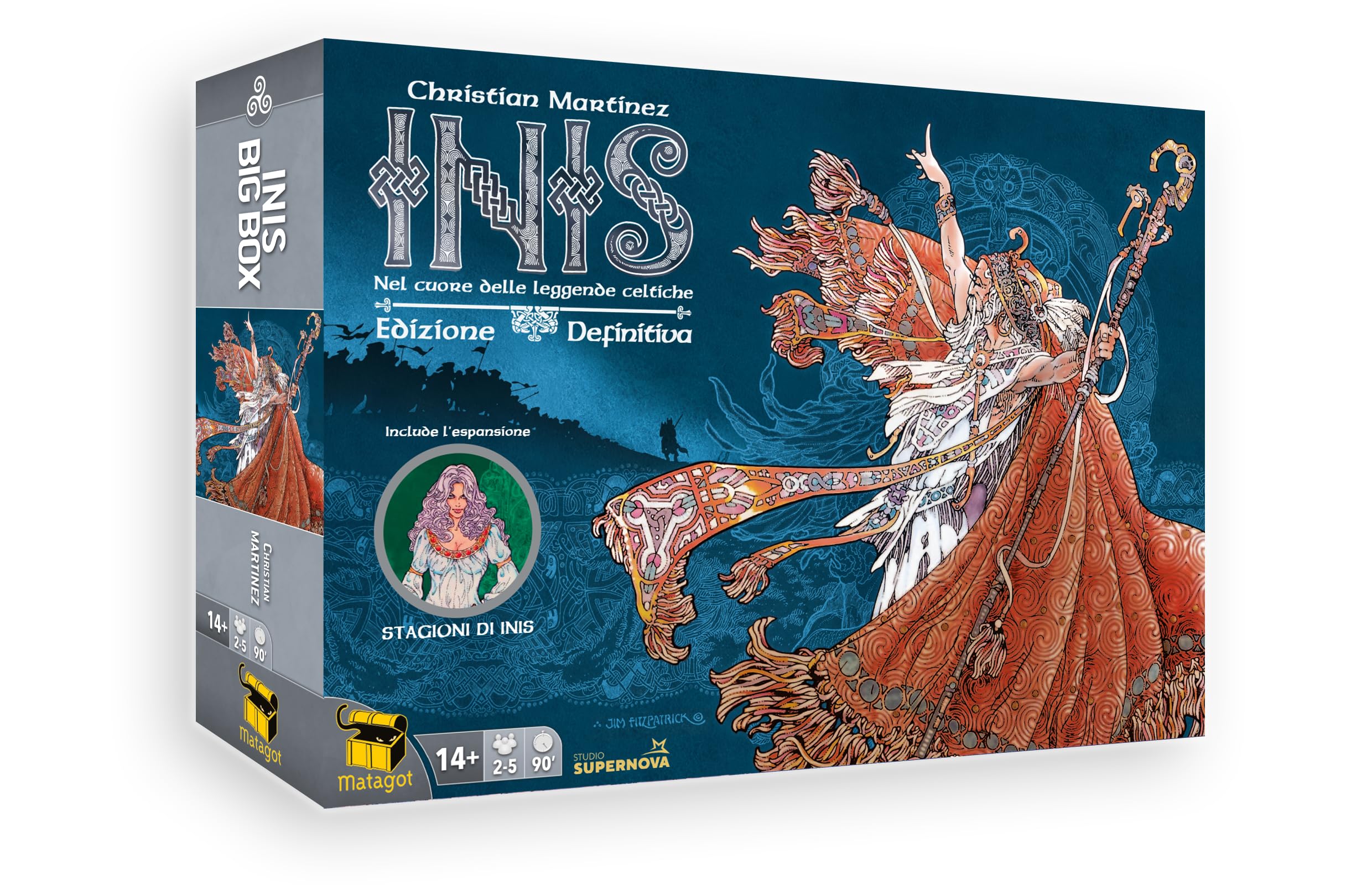 ボードゲーム　INIS Amazon.com: Studio Supernova - Inis Big Box - Complete Territory
