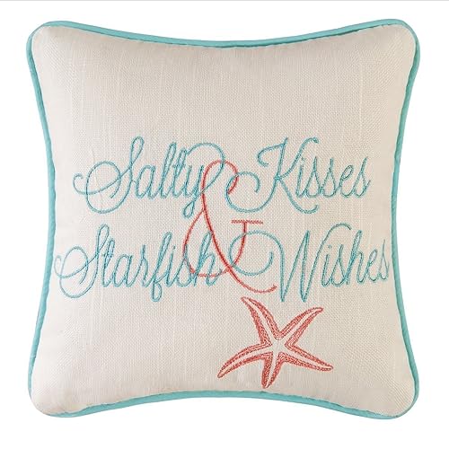 C&F Home Salty Kisses Starfish Wishes Embroidered Cotton Small Petite
