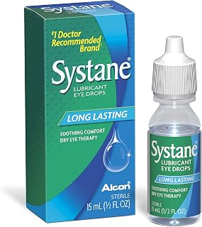 Systane Long Lasting Lubricant Eye Drops, 0.5 Fl Oz (Pack of 1)