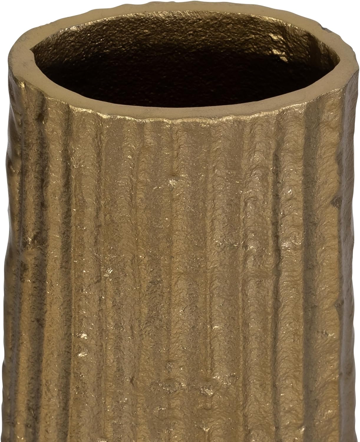 Floor Vase for Living Room Decor – Metal Vase for Home, Bedroom, or Office – Elegant vase adds a Sophisticated Accent to Any Table, House, or Room Decor – Flower Vases for Centerpieces – 58", Gold