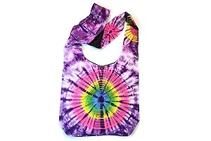 Tie-Dye Crossbody Bag: Vibrant Hippie Chic