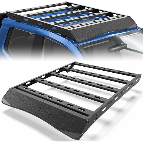 Roof Rack for 2024-2026 Toyota Tacoma Double Cab, Full Platform Roof Rack, Heavy Duty Steel Rooftop Cargo Rack, Bolt-on No-Drill, 800 LB Capacity