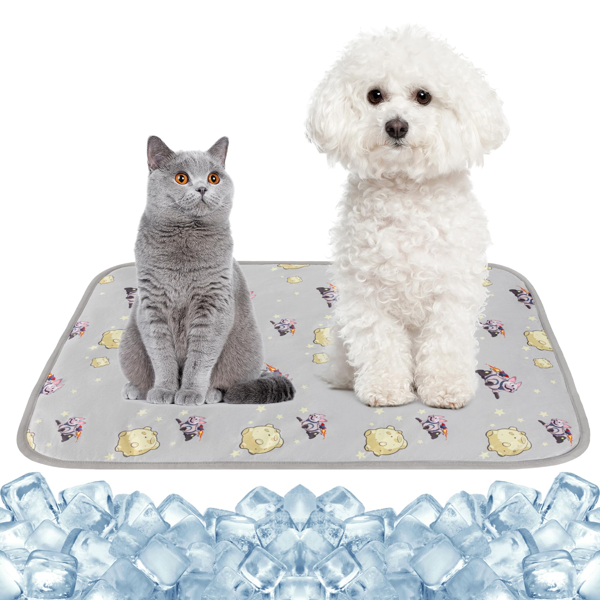 Tapis de refroidissement doux et confortable pour chien et chat