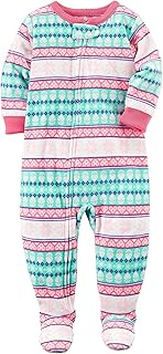 Pijama de una pieza para niña de 12 meses a 14, color rosa, 18 meses, rosa, 18 meses