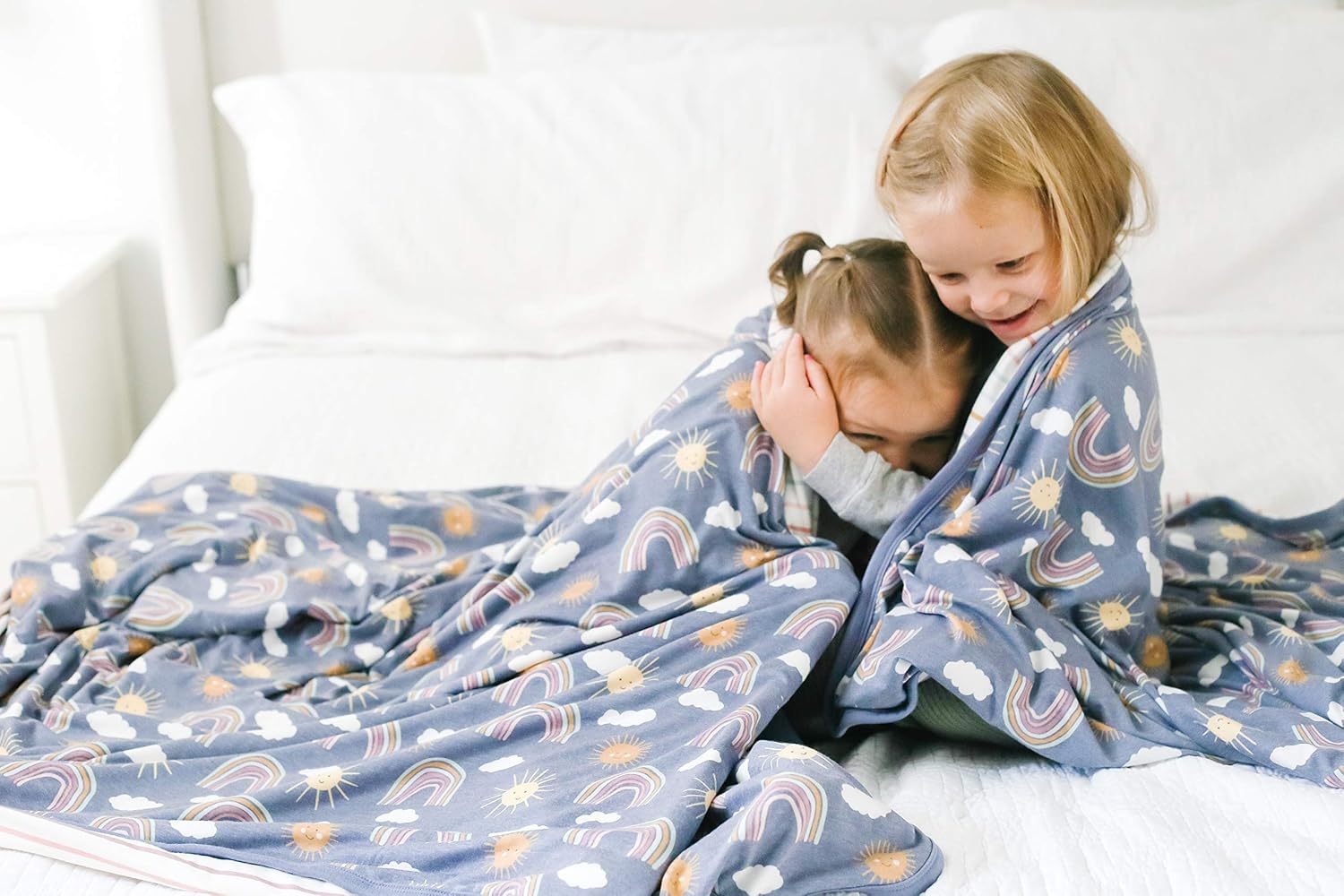 Copper Pearl Jumbo 3-Layer Baby Blanket: Soft Baby Quilts for Boys and Girls | Breathable, Cozy, Toddler Blanket | Baby Quilt for Newborns | 46x46 Premium Polyester/Rayon | Hope