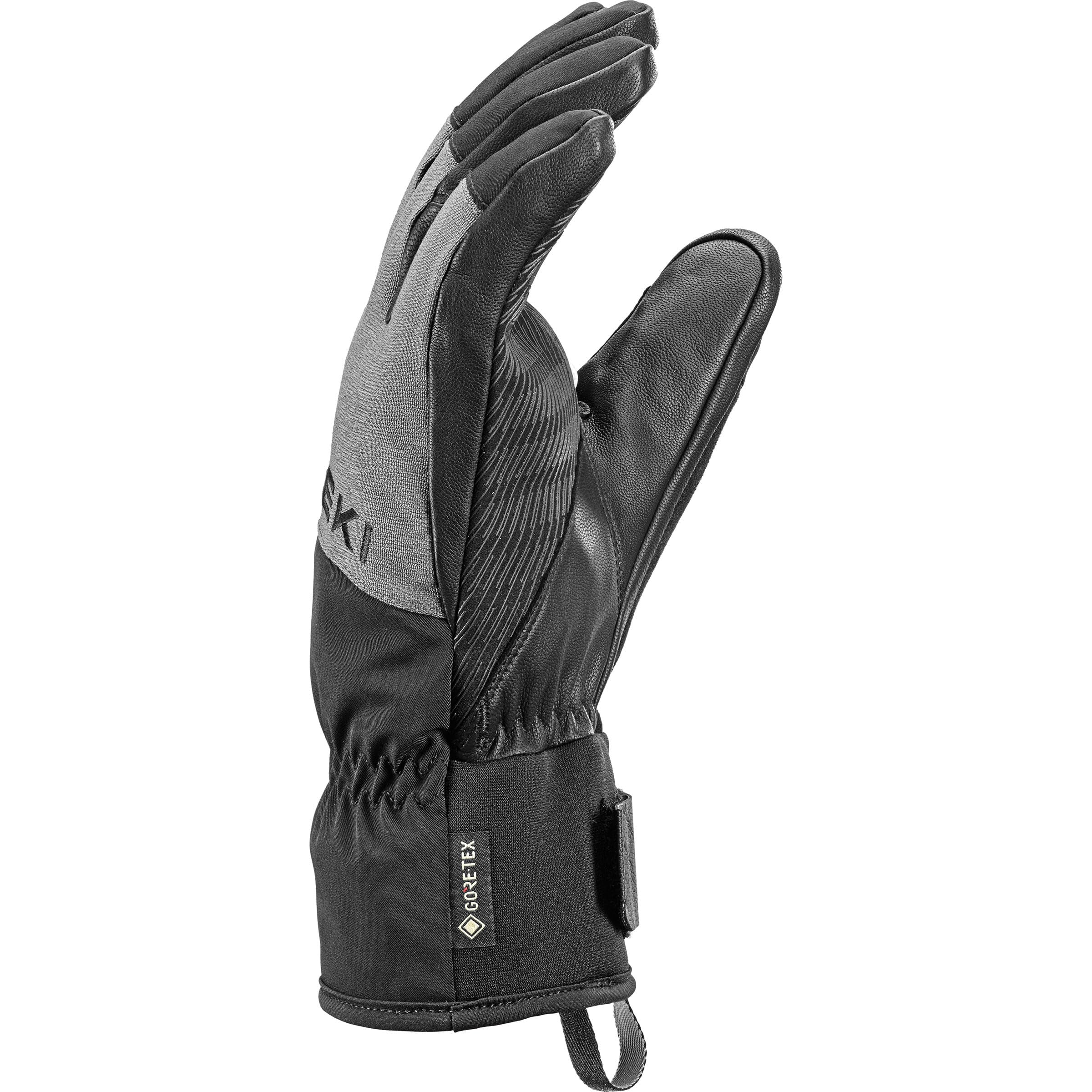 LEKI Unisex Pegas 3D GTX rękawiczki, czarno-grafitowe, 10,5