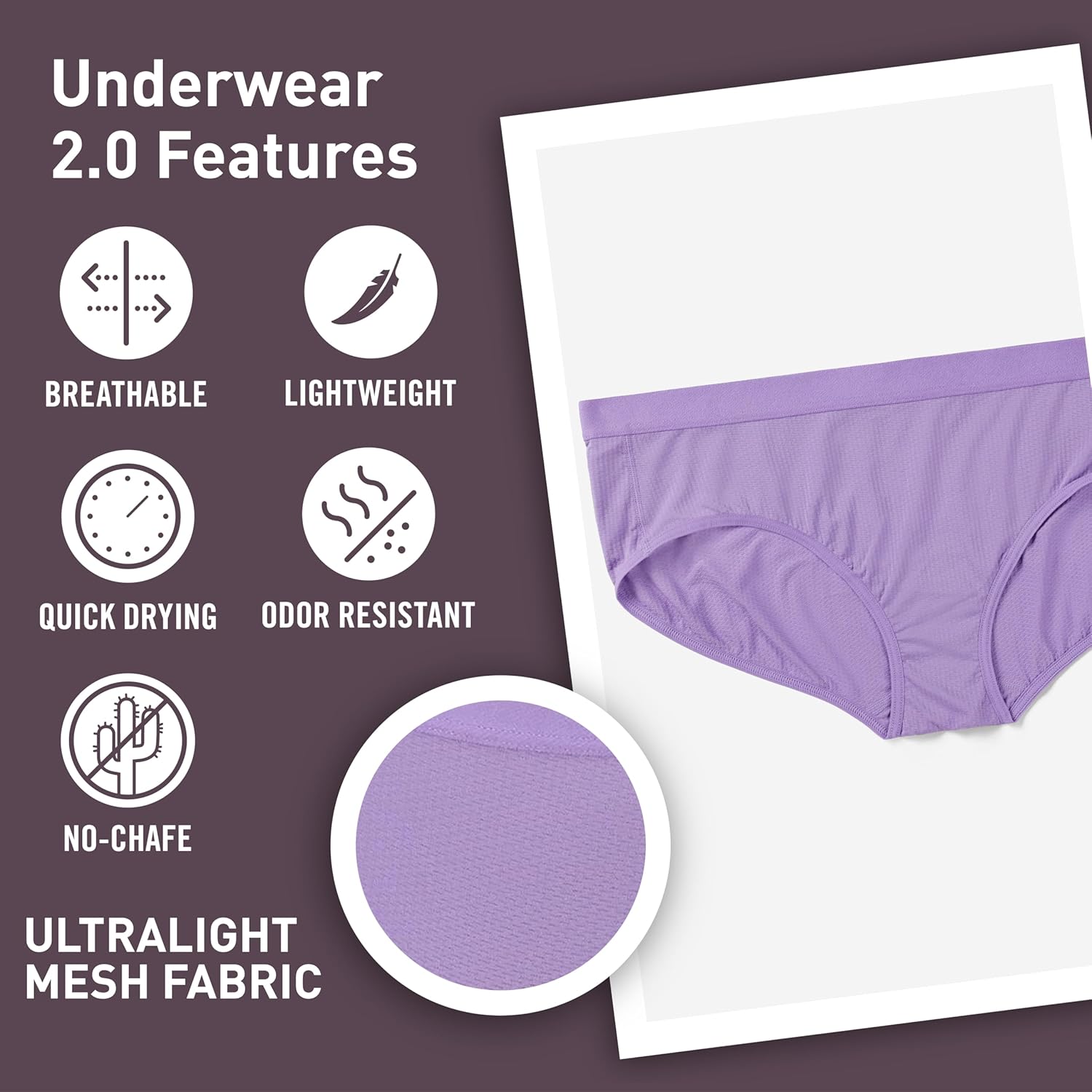 ExOfficio Women's Give-N-Go 2.0 Sport Mesh Bikini Cut Brief - Image 4