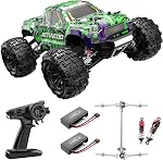 Jetwood x Hyper Go 1/16 Fast Remote Control Car pour adultes, électrique 4WD RTR RC Voitures, grande vitesse RC Camion AWD, Max 38 kph Camion hors route, JC16W avec 2 Piles