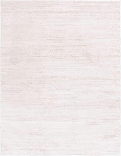 Miniatura 6 de Unique Loom Uptown Collection by Jill Zarin Collection - Alfombra texturizada moderna color beige (8' 0 x 10' 0)