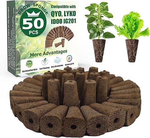 Miniatura 8 de Canastas de cultivo de repuesto para sistema de cultivo hidropónico idoo, cestas de semillas para jardín de hierbas de interior, contenedores de