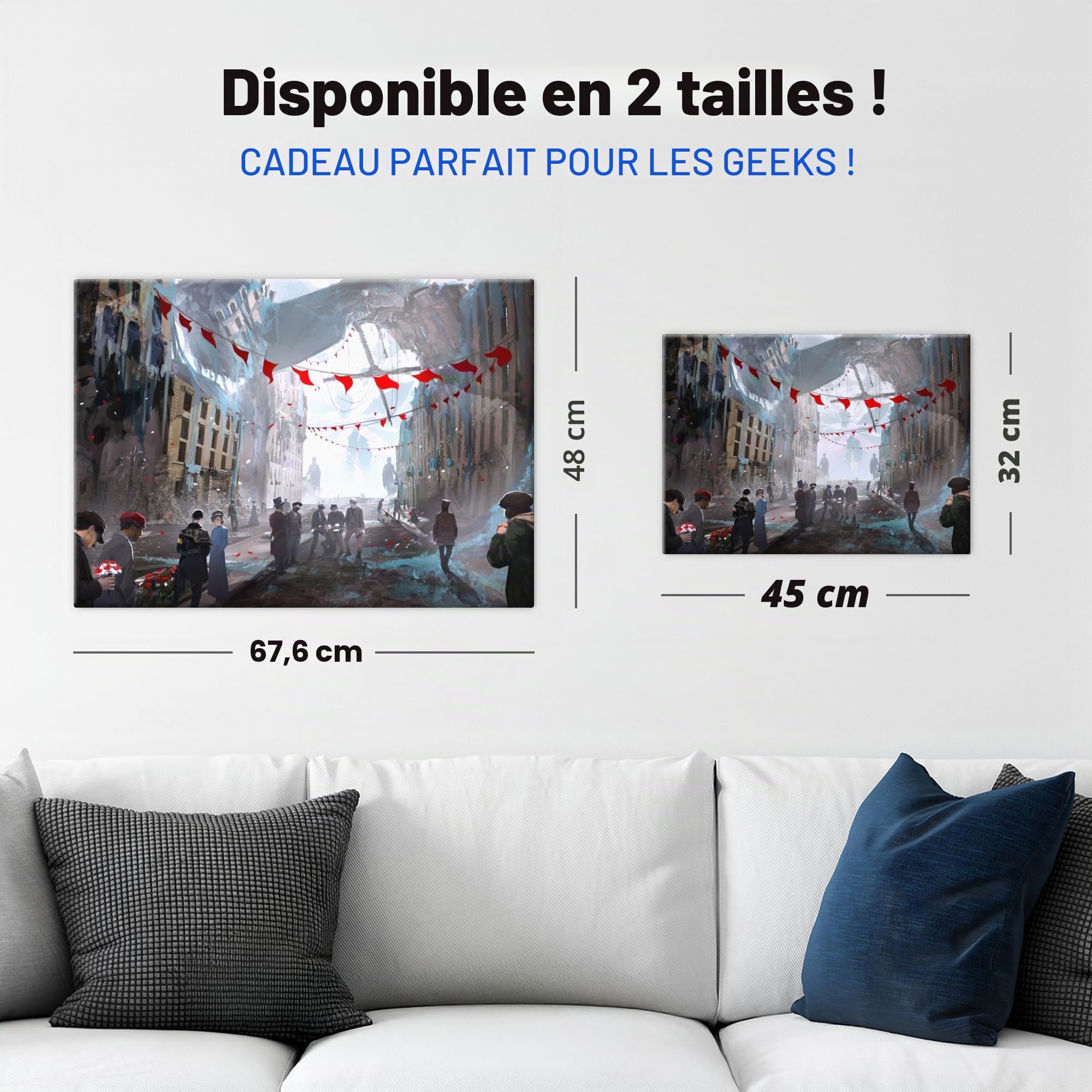 Displate Officiel Clair Obscur: Expedition 33 Poster - Lumiere Gommage - Métallique Fixation Magnétique Licence Officielle Image Affiche de Haute Qualité 45 cm x 32 cm
