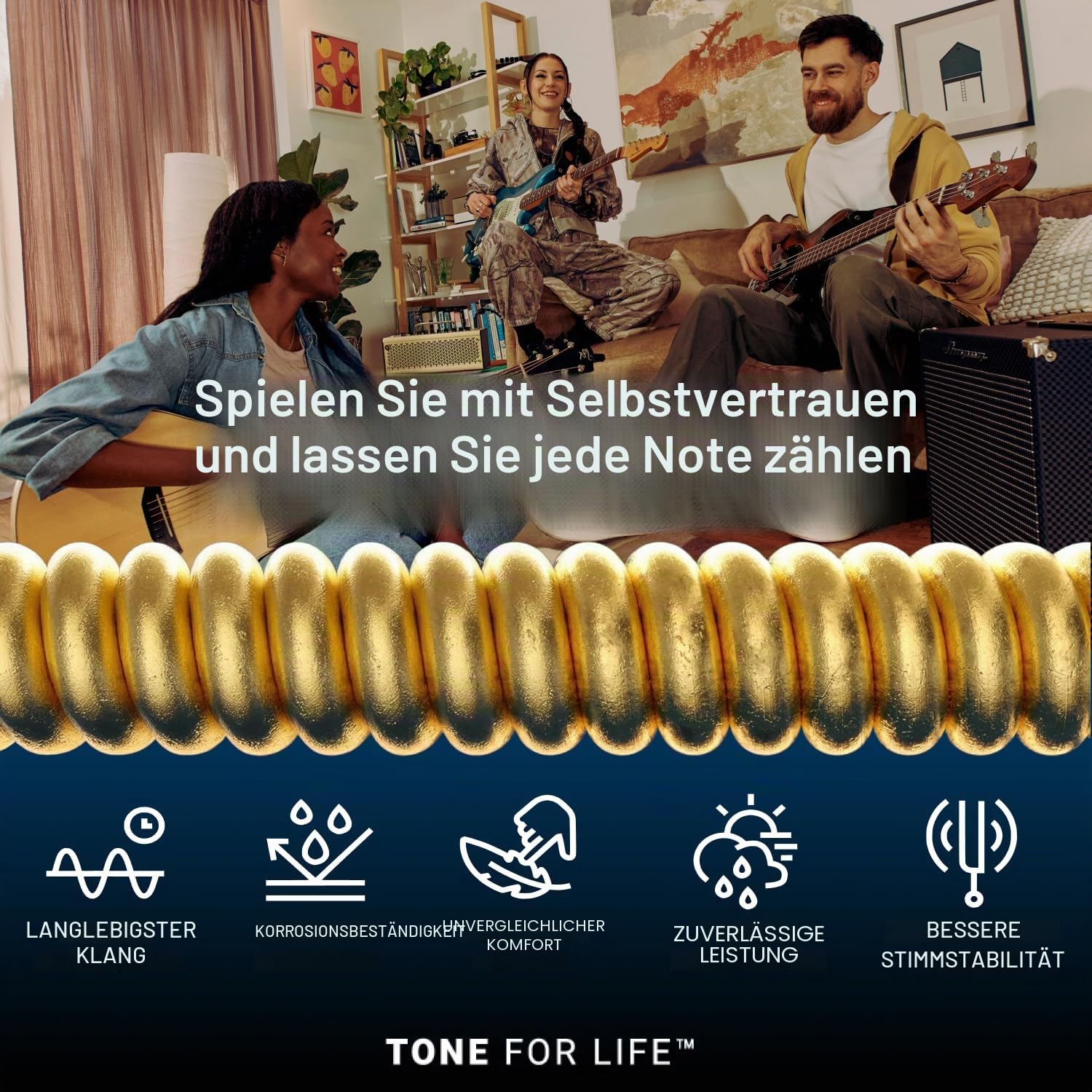 Elixir Strings E-Gitarrensaiten mit OPTIWEB -Technologie, Light (.010-.046) — Exklusiv von Amazon, 4er-Pack