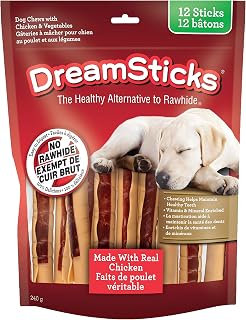 DreamBone Chicken Sticks 12ct, 8.4oz, 238g