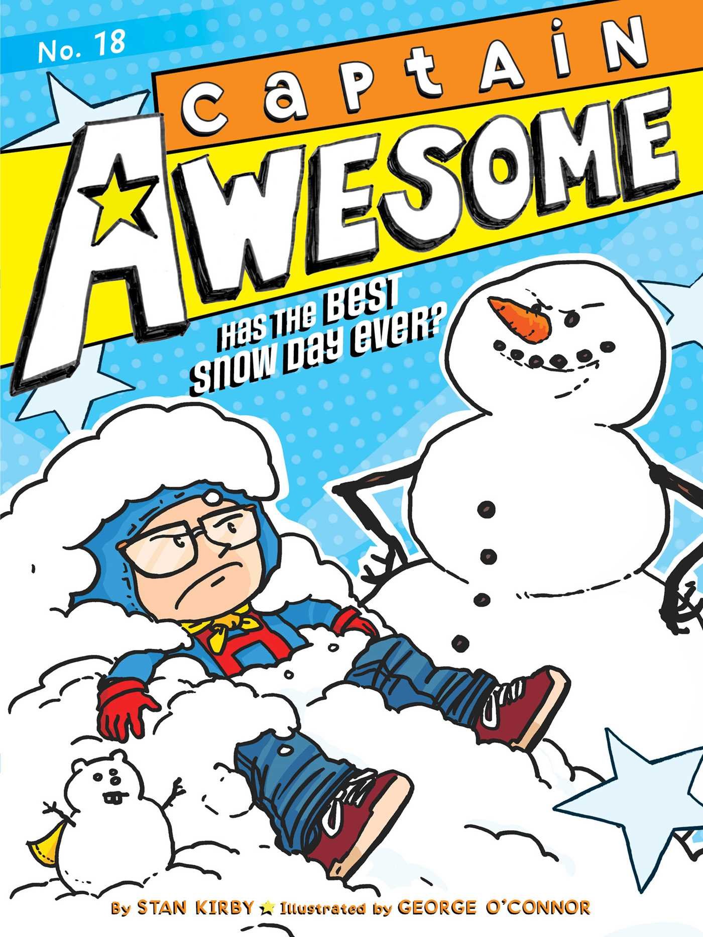 Captain Awesome Has The Best Snow Day Ever?