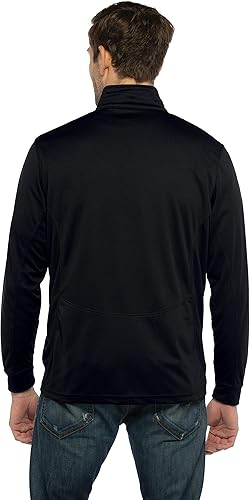 Miniatura 2 de Sudadera universitaria con cremallera de 14 color del equipo de micro malla para hombre