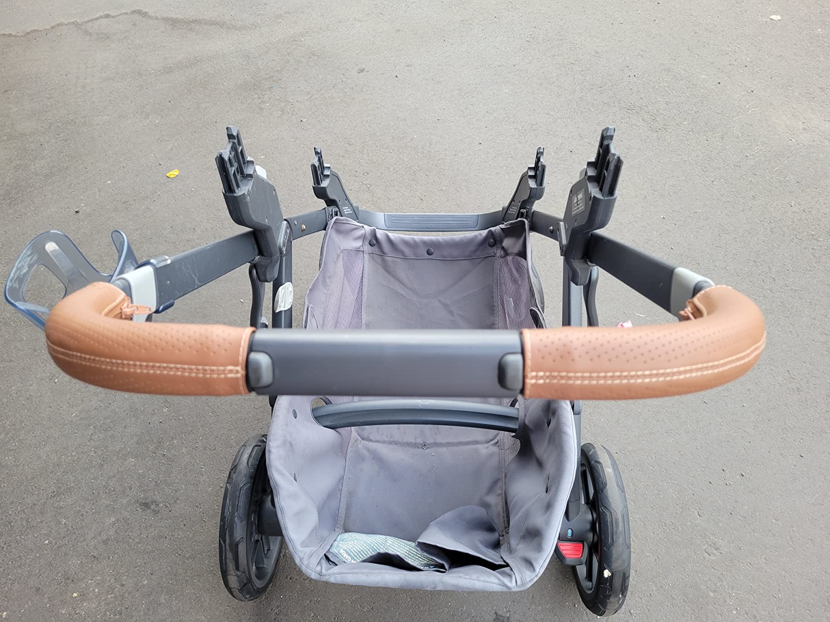 8/mo Finance UPPAbaby VISTA Leather Handlebar Cover Saddle Buy