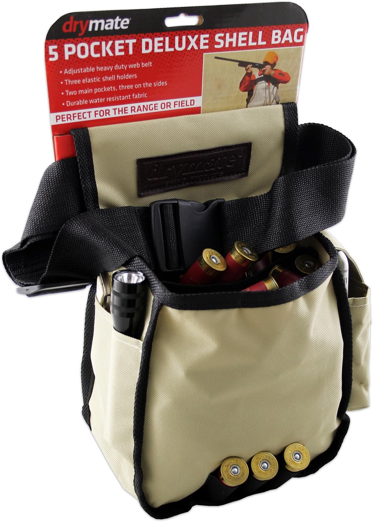 Shotgun Shell Bag with Belt, One Size