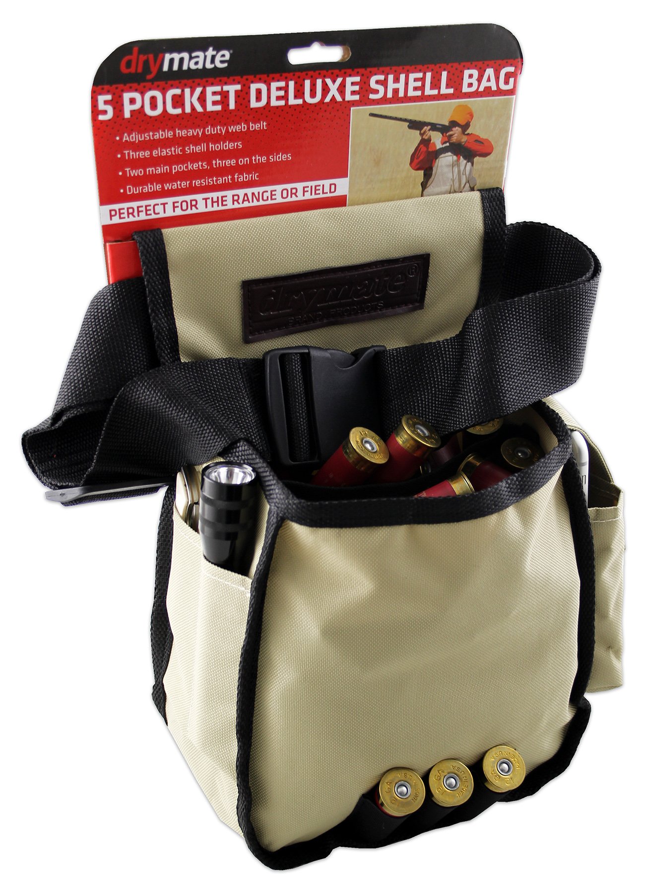 Drymate Shotgun Shell Bag with Belt, One Size