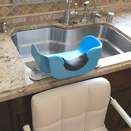 Miniatura 4 de Shampoo Buddy Lavabo portátil para el cabello para niños niños pequeños niños adolescentes  Tazón de champú portátil para uso en bañera o fregadero