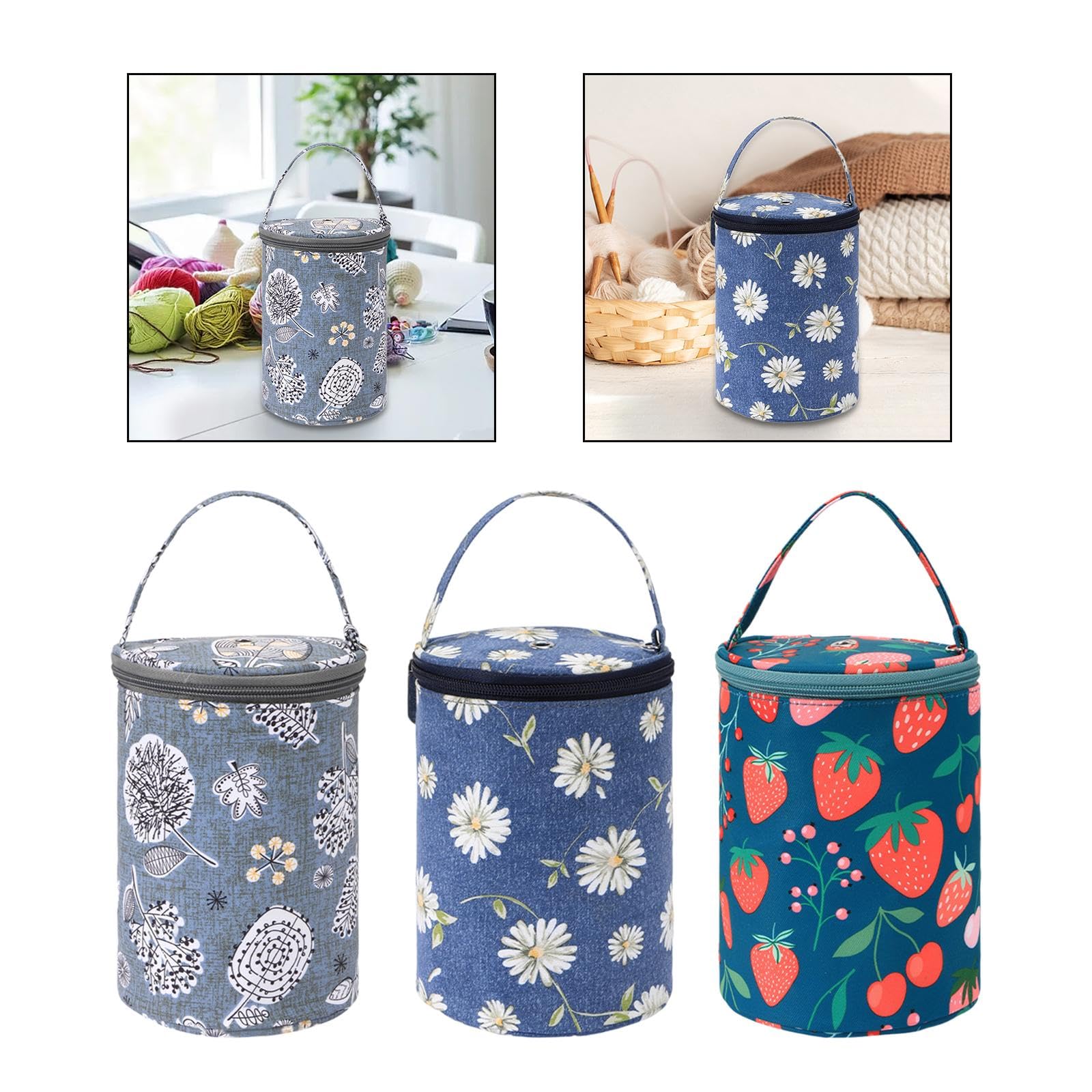 CALANDIS™ Yarn Storage Bag Portable Yarn Organizer for Cross Stitch Embroidery Outdoor A | Storage Bags | Home Organization | Household Supplies & Cleaning 4
