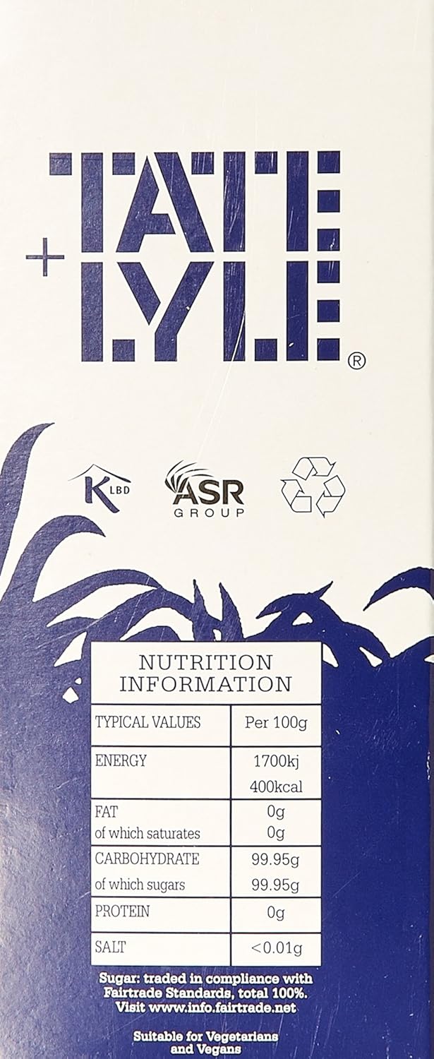 Tate and Lyle Fairtrade Caster Sugar 500 G (Pack of 10)