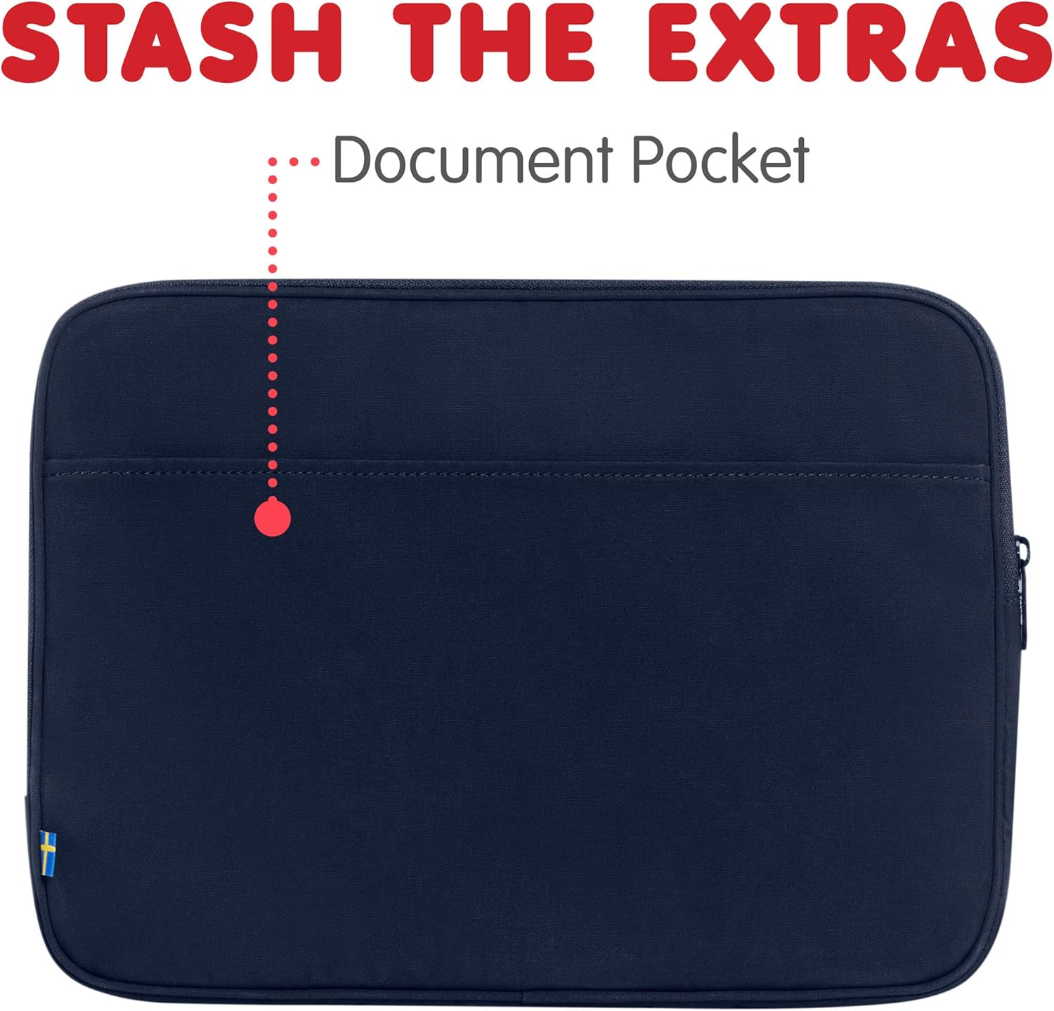 Hottest Sale Fjällräven Kånken 13 Laptop Case - Navy, 34 x 24 x 2.5 cm