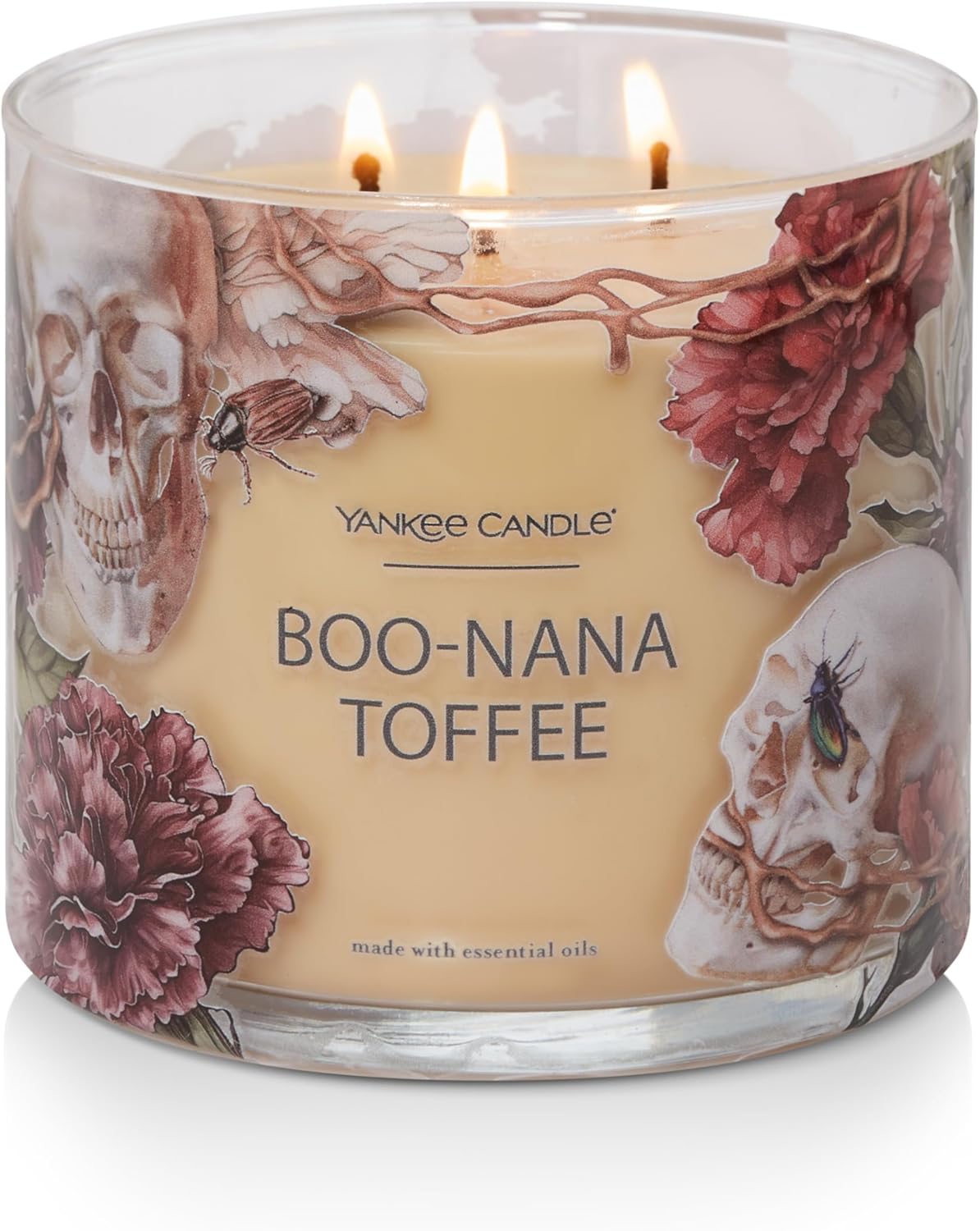 Yankee Candle Boo-Nana Toffee 3-Wick Candle