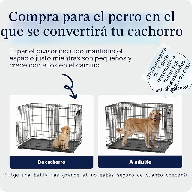 Foto 3 de 8 de MidWest Homes for Pets iCrate modelo 1530 Jaula para perros recién óptimizada, con doble puerta