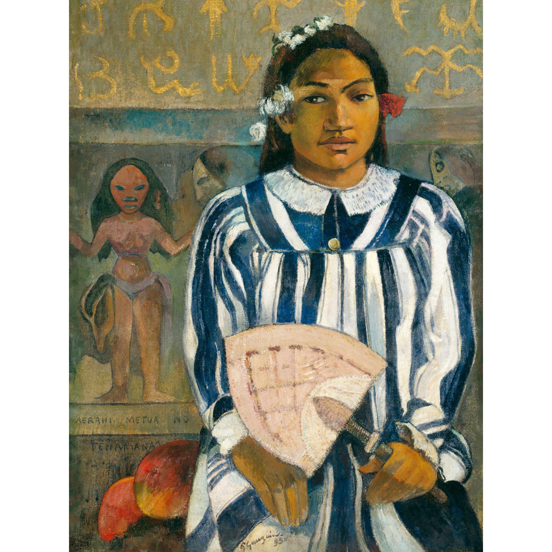 Paul Gauguin The Ancestors Of Tehamana Many Parents Large Art Print Poster Wall Decor Premium Mural