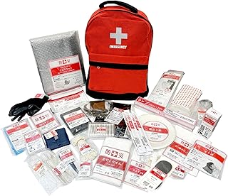 Yamazen YBG-30BB, Disaster Preparedness Backpack, 8.5 gal (25 L), Disaster Preparedness Goods, 30 Piece Set, Primary Evacu...