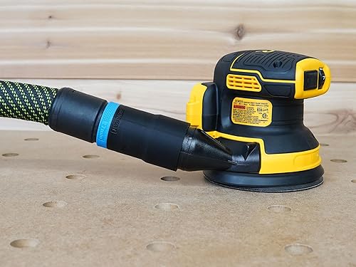 Miniatura 2 de Adaptador de manguera compatible con lijadora Dewalt para manguera Festool de 1.063 in
