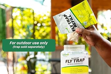 RESCUE! Reusable Fly Trap Bait Refill Outdoor Use