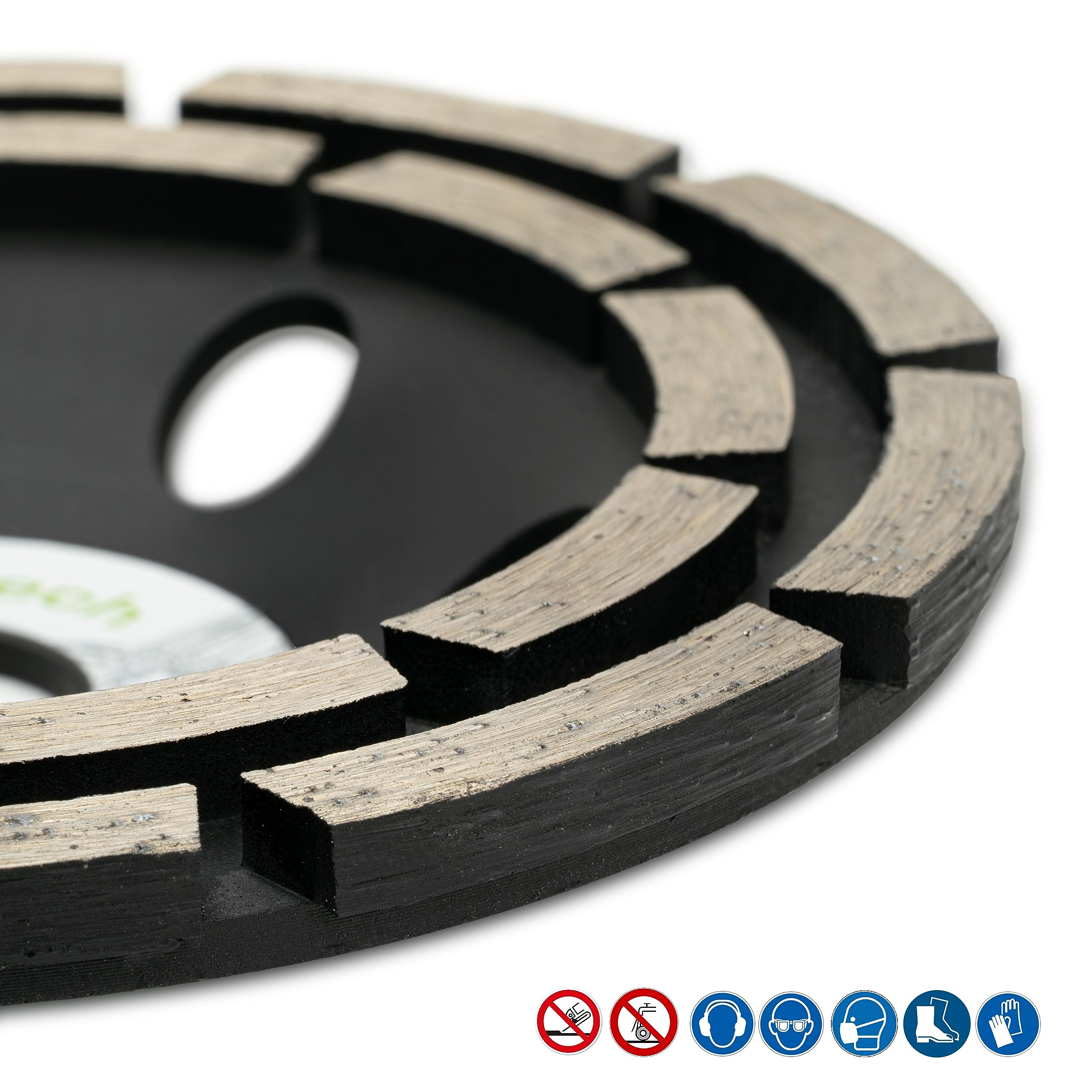 Disco Diamantato Per Marmo Cemento Mattoni Da 115 Mm Smerigliatrice Flex Stretto 4857855 - Foto 12