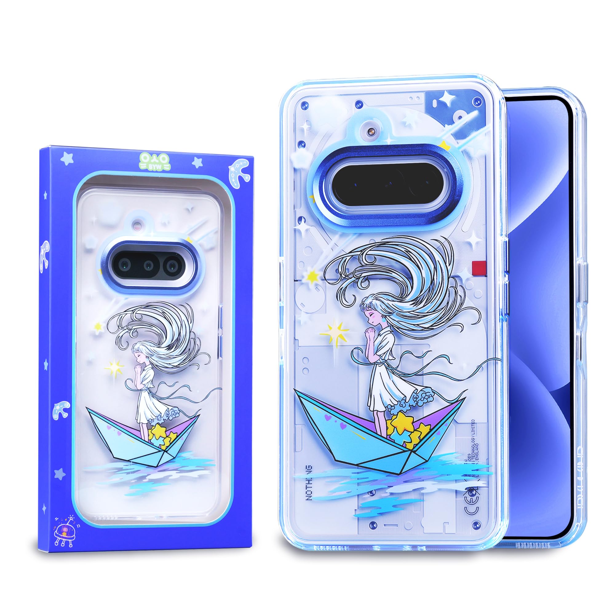 Amazon.com: Ibywind for Nothing Phone 3a 5G Case, Anti-Yellowing