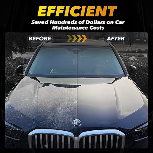 Miniatura 8 de GEVEELIFE Pulidora pulidora rotativa de 6 pulgadas/7 pulgadas, 1600 W, 7 velocidades variables, 1000-3500 RPM, mango desmontable para automóvil