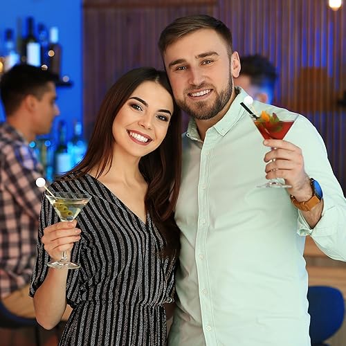 Miniatura 6 de Aodaer 100 palillos de dientes de golf de 4.72 pulgadas, palillos de golf de golf, palillos de frutas, palillos de dientes decorativos para