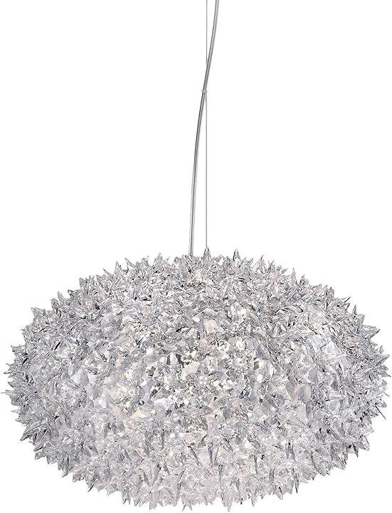 Kartell bloom lampada a sospensione cristallo 09265B4 Kartell bloom lampada a sospensione cristallo 09265B4