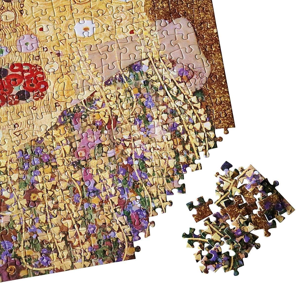 Jigsaw Puzzles 2000 Pieces Kiss by Gustav Klimt Full Size Poster Puzzle Adult Kids Educational Game Challenge Stress Relief