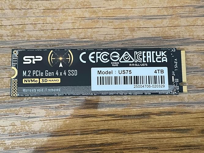 シリコンパワー2TB US75 NVMe PCIe Gen4 SSD 5年保証
