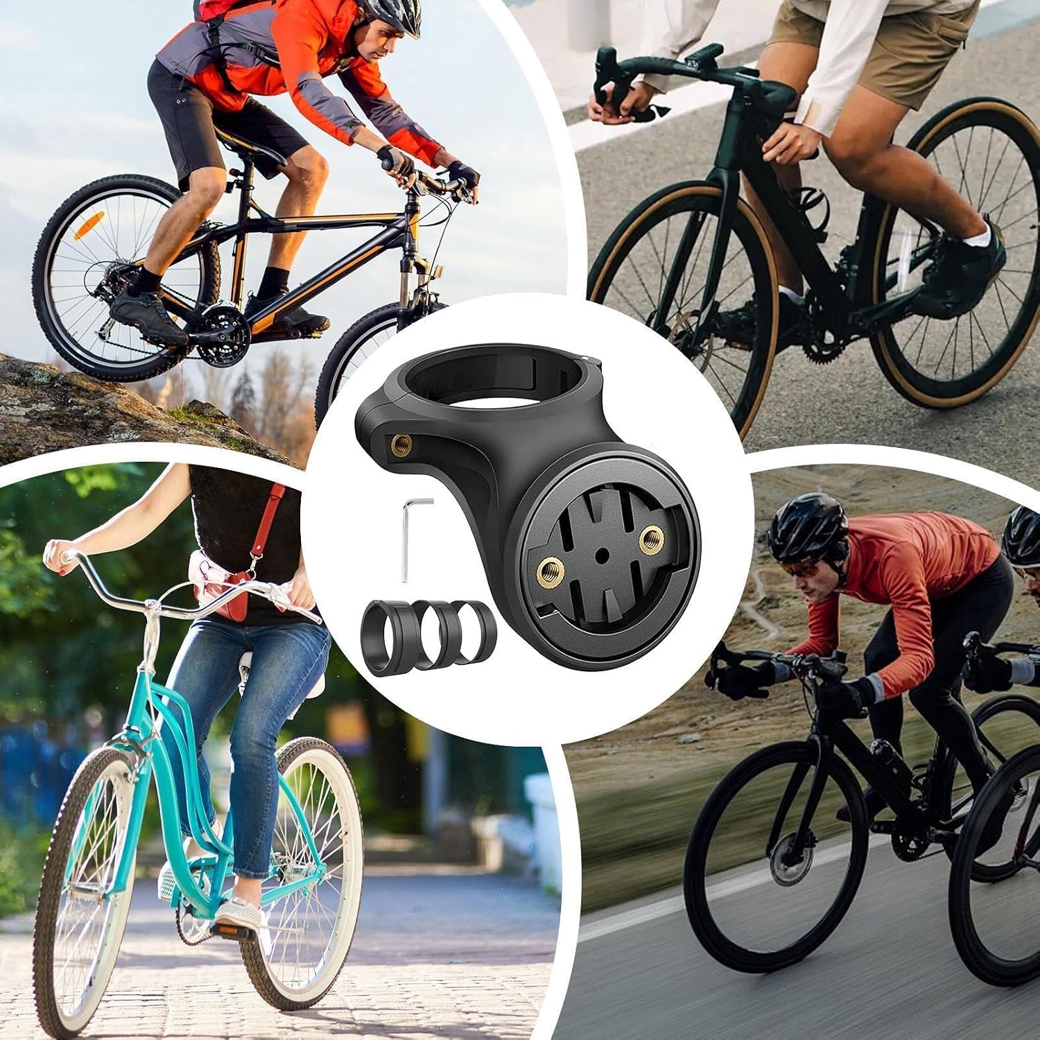 Lightweight Mount - Bike Light Mount, Nylon Taillight Holder, Replacement image 5