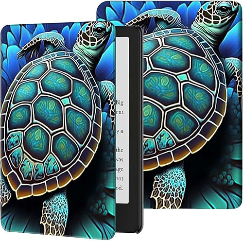 Vista 231 de Funda para Kindle de 6 pulgadas (11.ª generación, versión 2024/2022) delgada de piel sintética, ajustable, multiángulo, Smart Shell con función