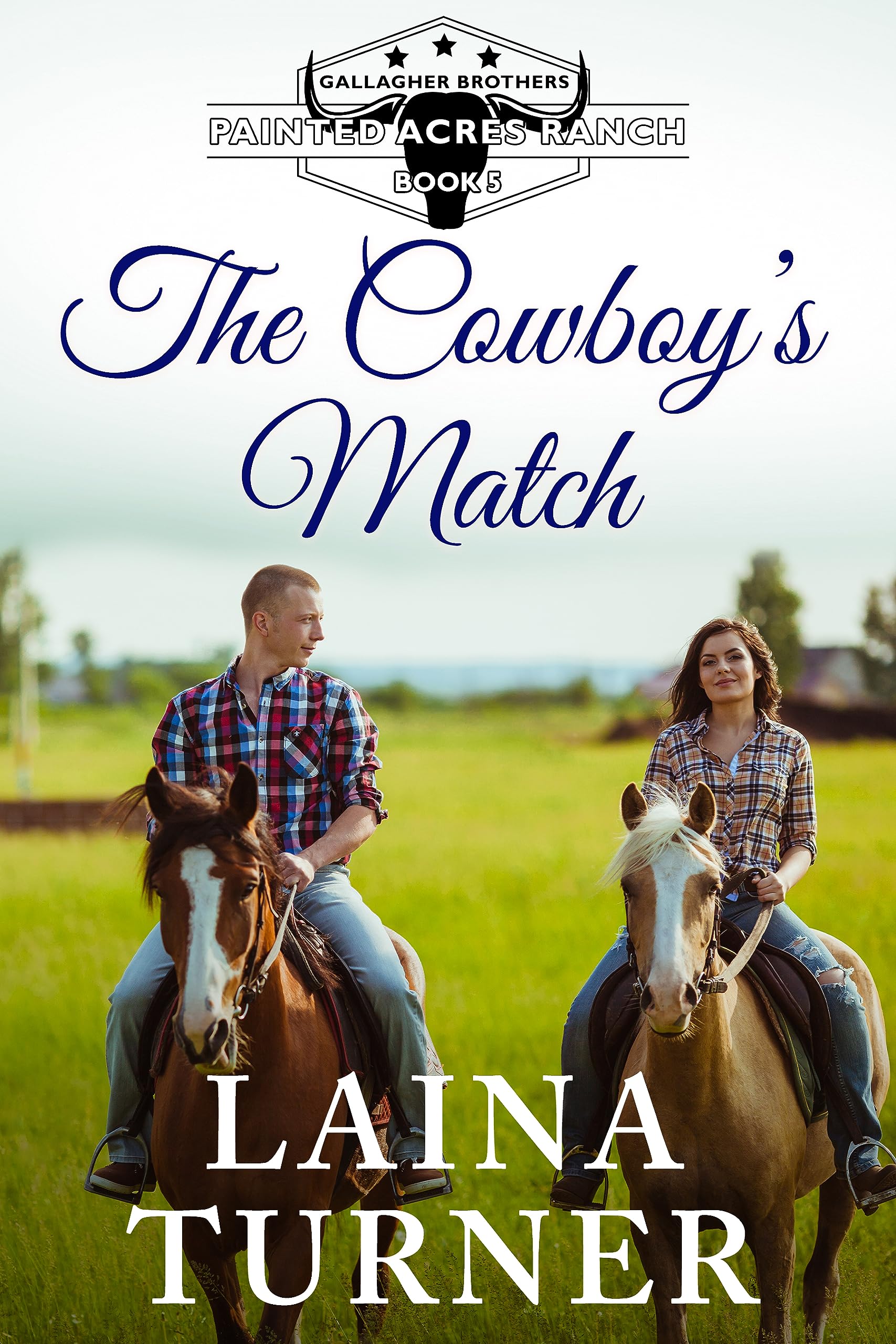 The Cowboy's Match (Gallagher Brothers Painted Acres Ranch Clean Romance Book 5)