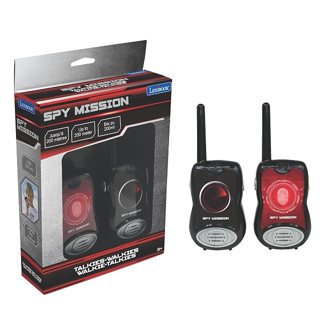 Lexibook, Spy Mission, Walkie-Talkies, TW12SPY
