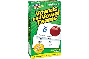 Trend Enterprises: Vowels and Vowel Teams Skill Drill Flash Cards
