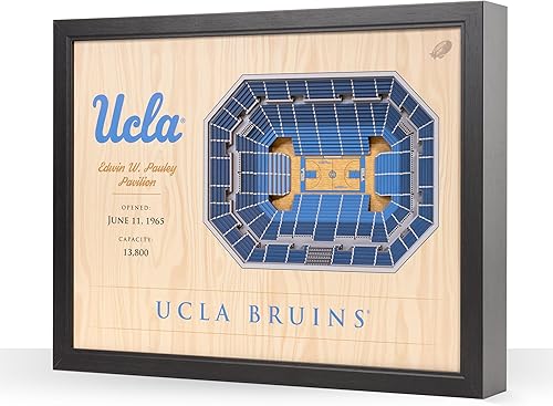 Miniatura 63 de YouTheFan NCAA Arte de Pared StadiumView de 25 Capas