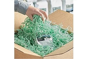 Mozingo 10 lb Mint Green Crinkle Cut Paper for Box Stuffing