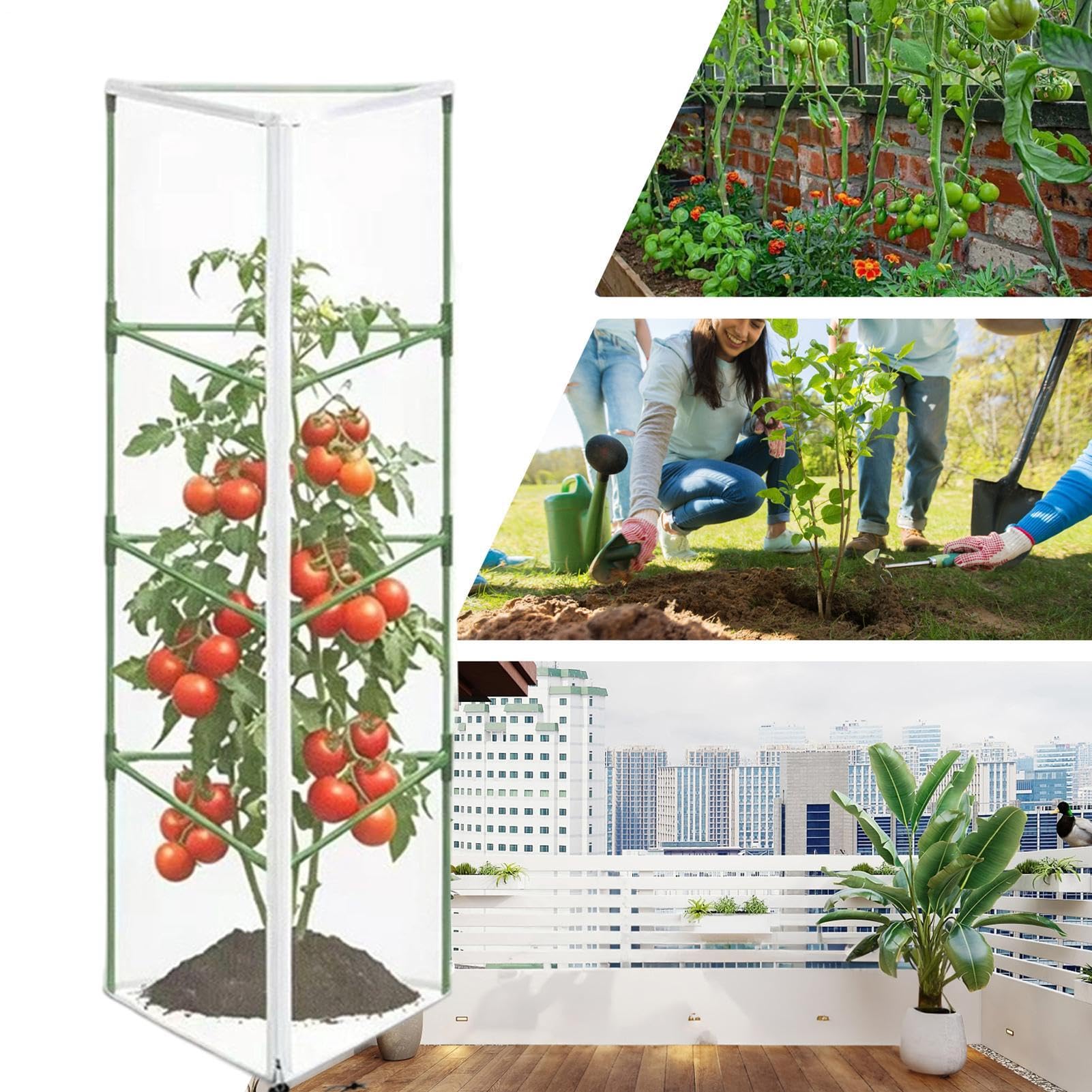 Red Protectora para Plantas Barrera Protectora con Cremallera para Animales | Cubierta Red para Jaula Tomate y Enrejado Verduras Flores Guisantes Pepinos Árboles Frutales Arbustos de Bay