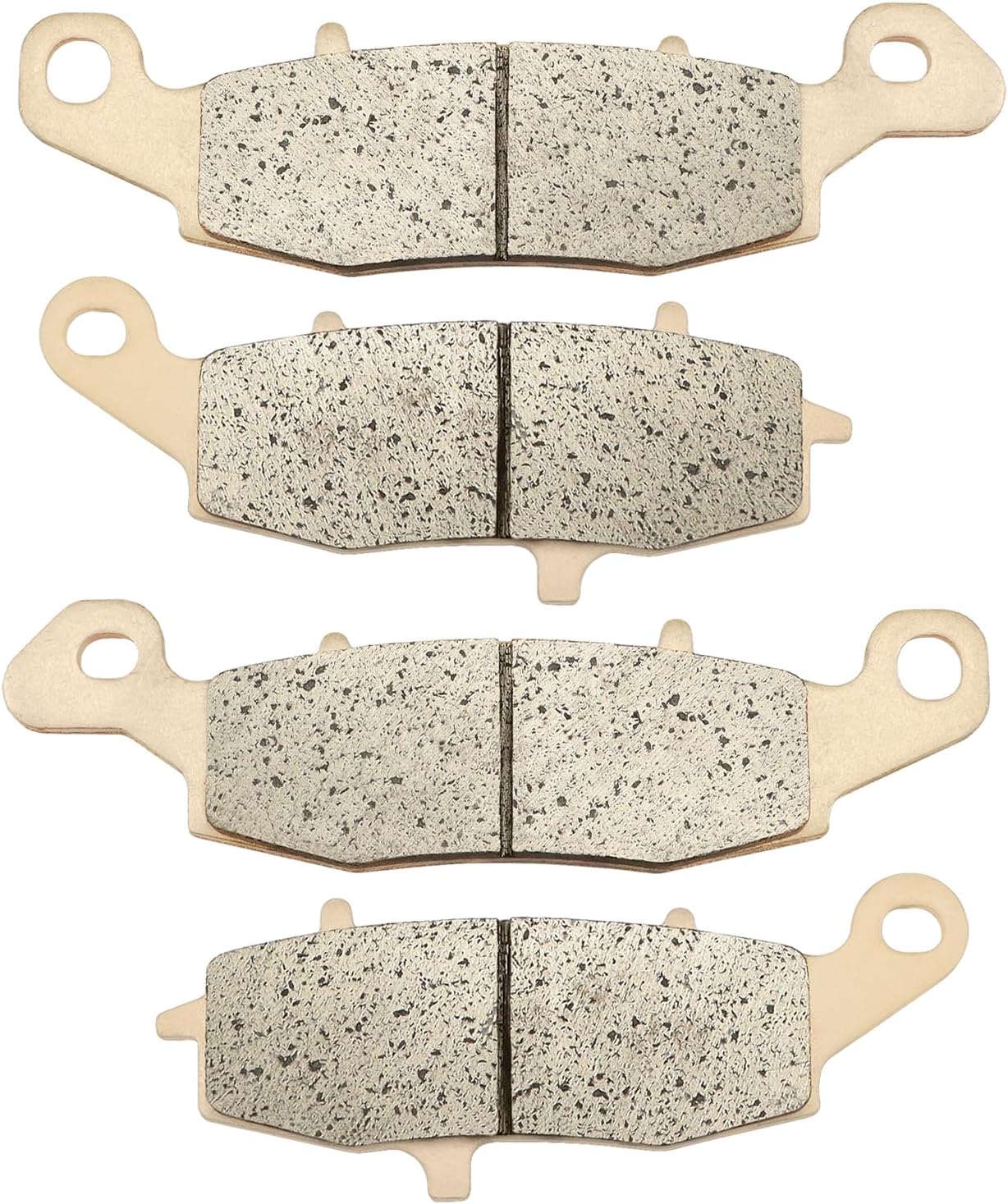Sintered Front and Rear Brake Pads for Kawasaki VN900 Vulcan 900 Classic/Classic LT 2006-2014, VN 900 Vulcan Custom 2007-2014, VN1500 1999-2004, VN1600 2001-2008, VN1700 2009-2014